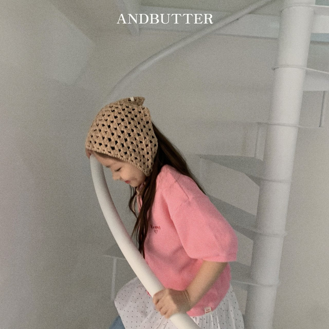 andbutterクロシェボネット☆即納☆---an123
