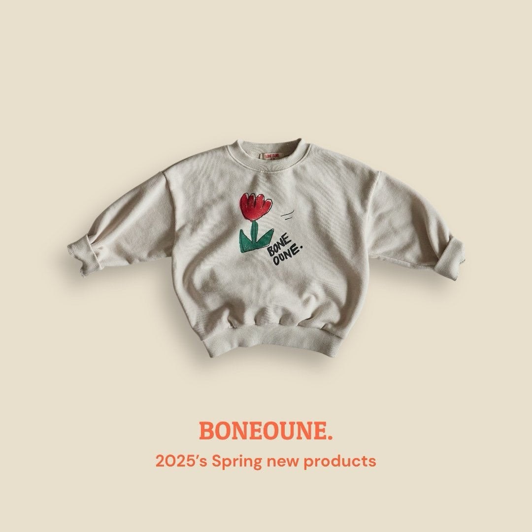 BONEOUNE フラワープリントmtm☆即納☆---bn917