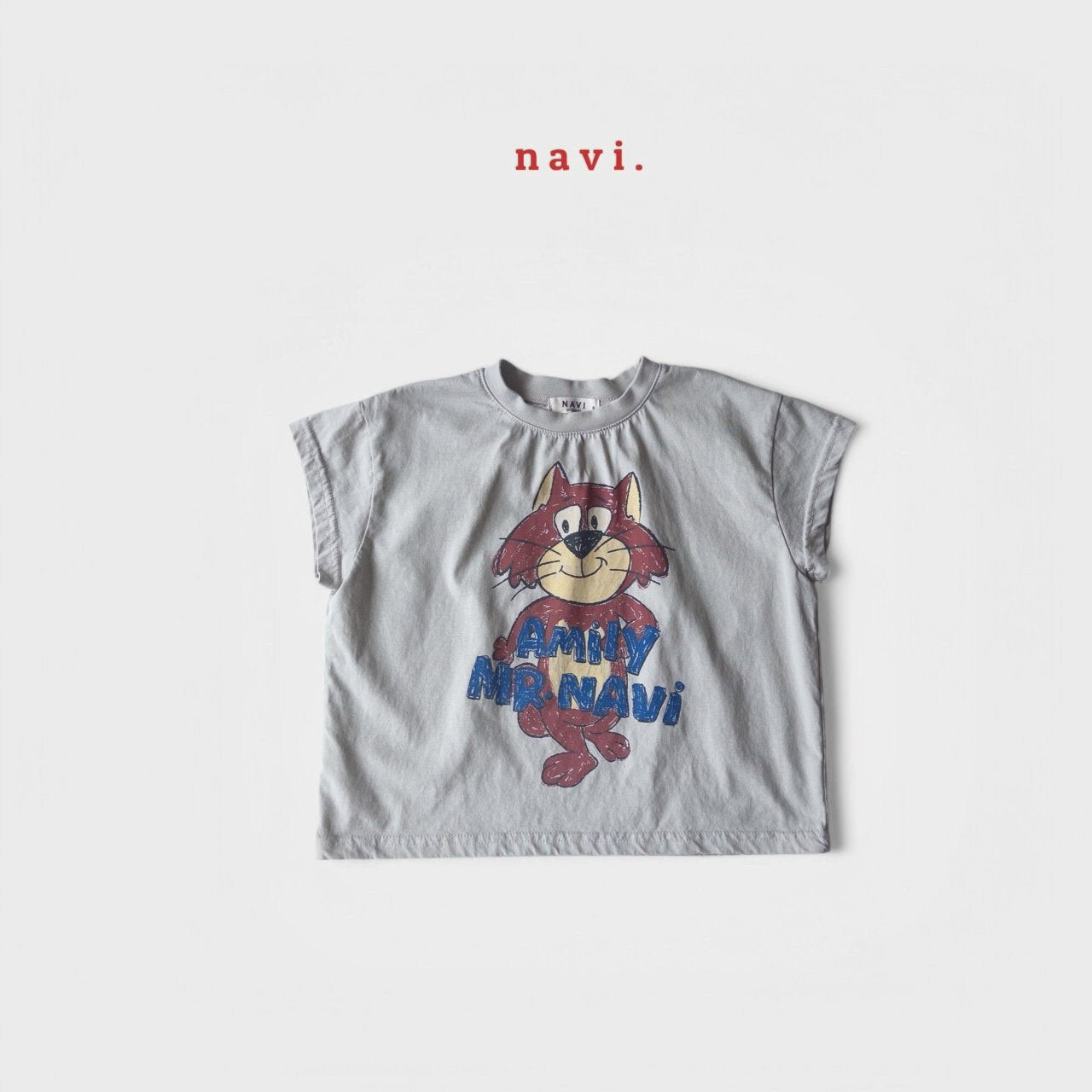 【予約】navi アミリーTシャツ---na048