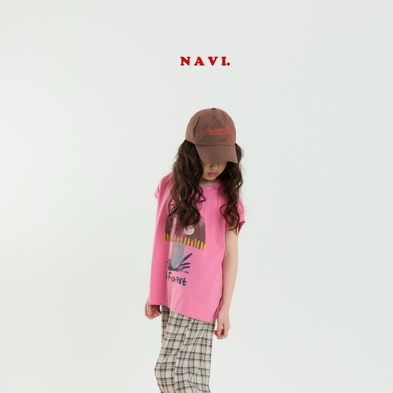 【予約】navi キノコTシャツ---na070