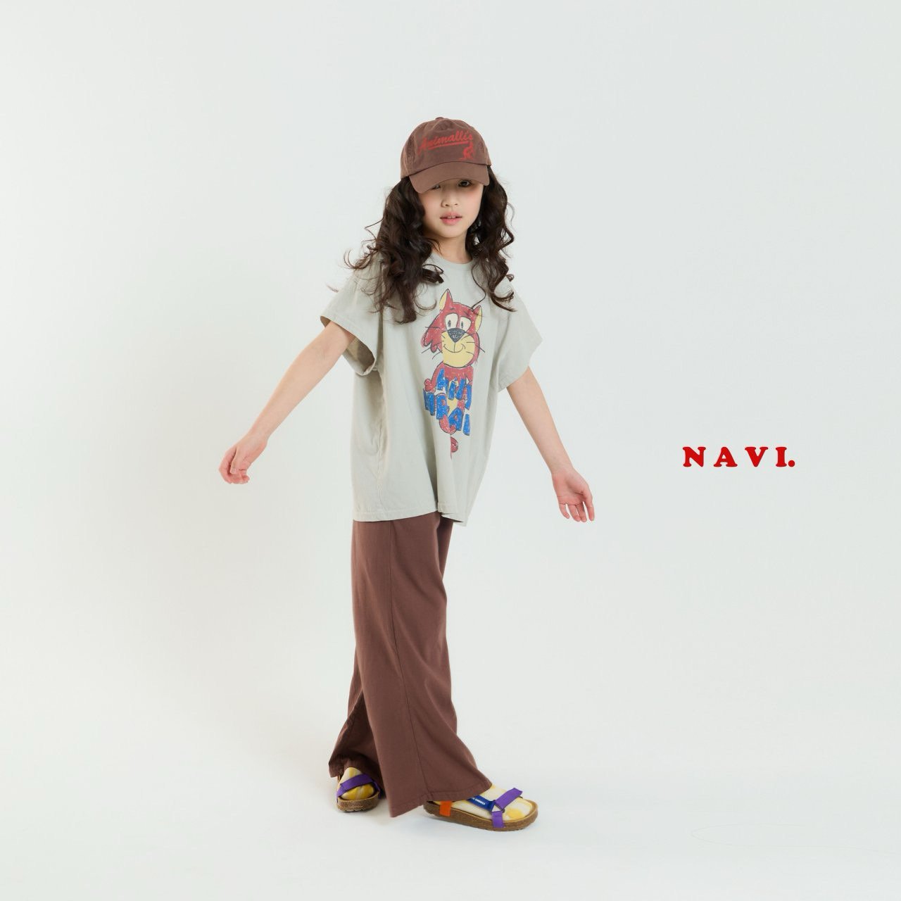 【予約】navi アミリーTシャツ---na048