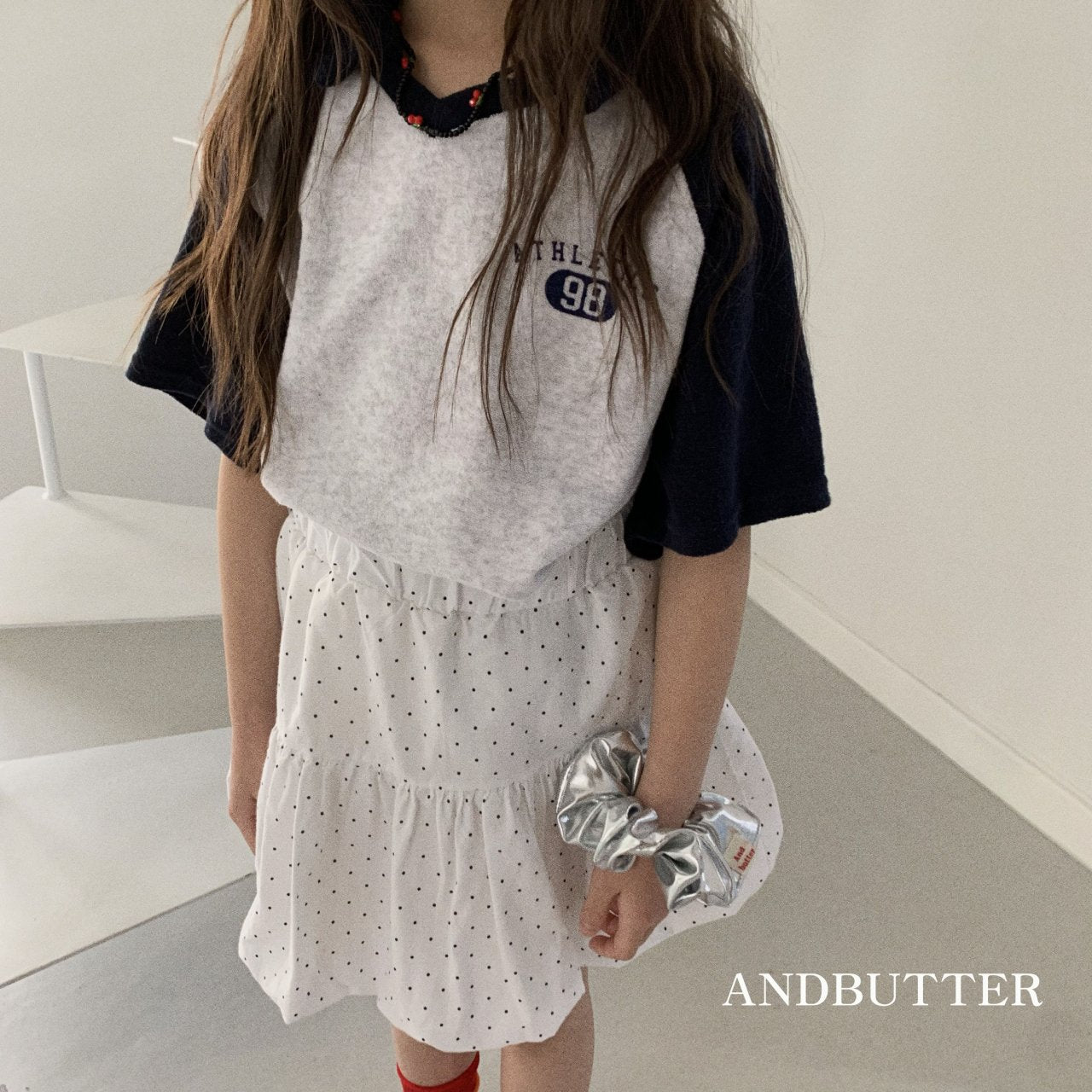 andbutter チェリーネックレス☆即納☆---an108