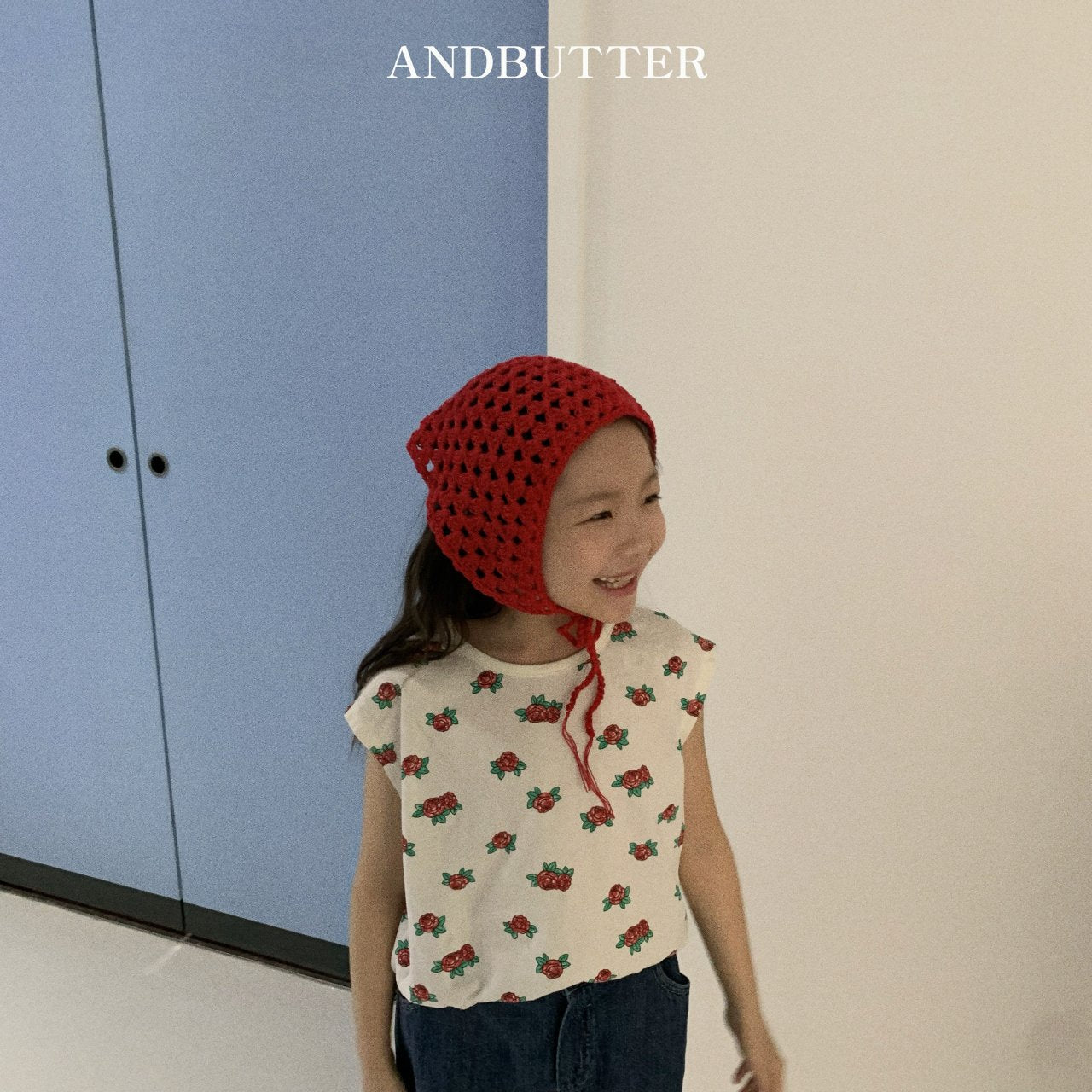 andbutterクロシェボネット☆即納☆---an123