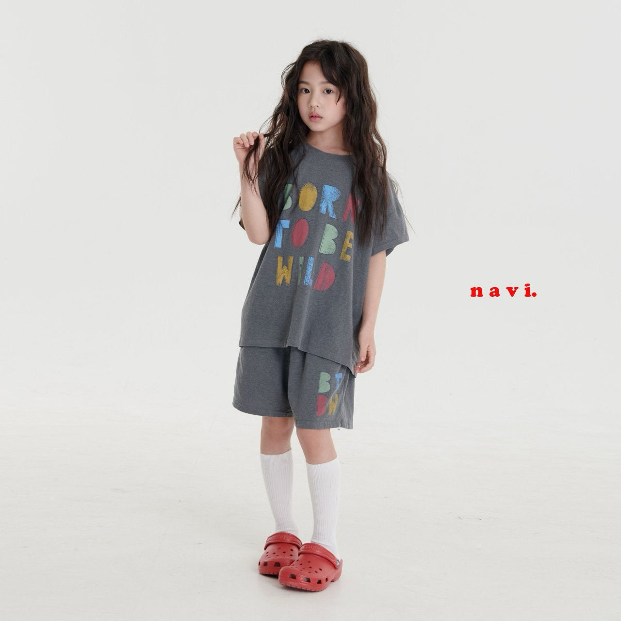 navi ワイルドTシャツ☆即納☆---na821