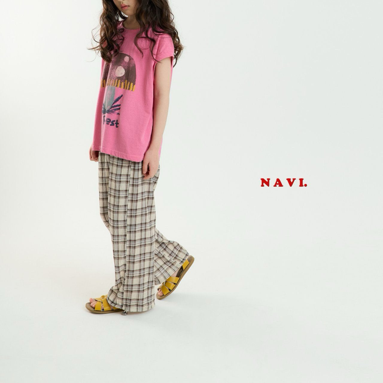 【予約】navi キノコTシャツ---na070