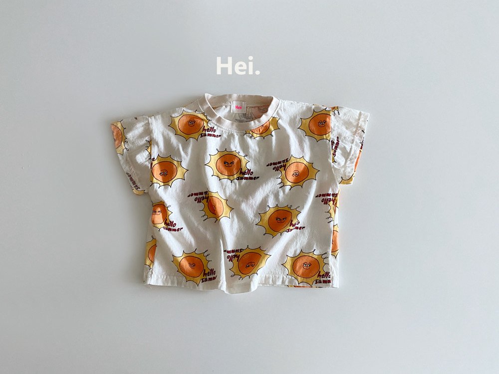 Hei.サマープリントTシャツ☆即納☆---hi704