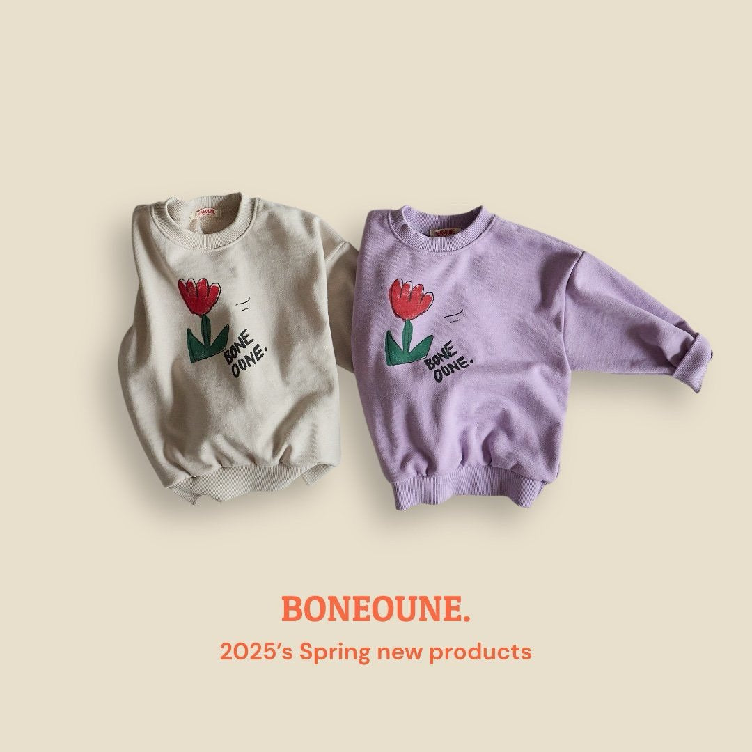 BONEOUNE フラワープリントmtm☆即納☆---bn917