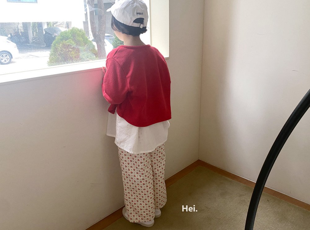 Hei.フラワーパンツ☆即納☆---hi612