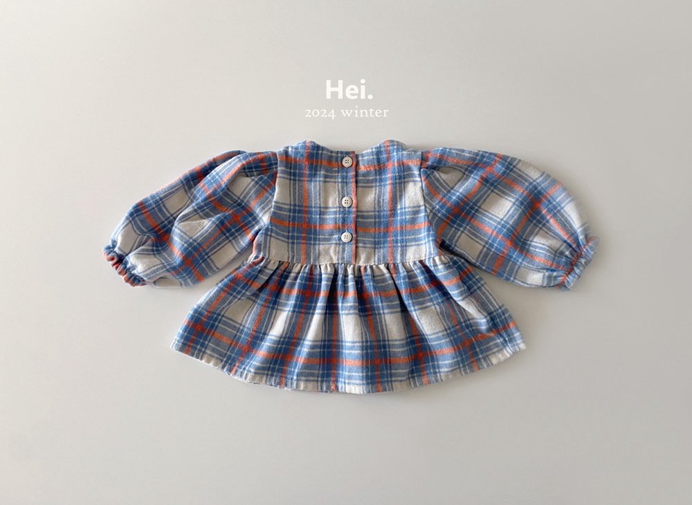 Hei チェックブラウス☆即納☆---hi853