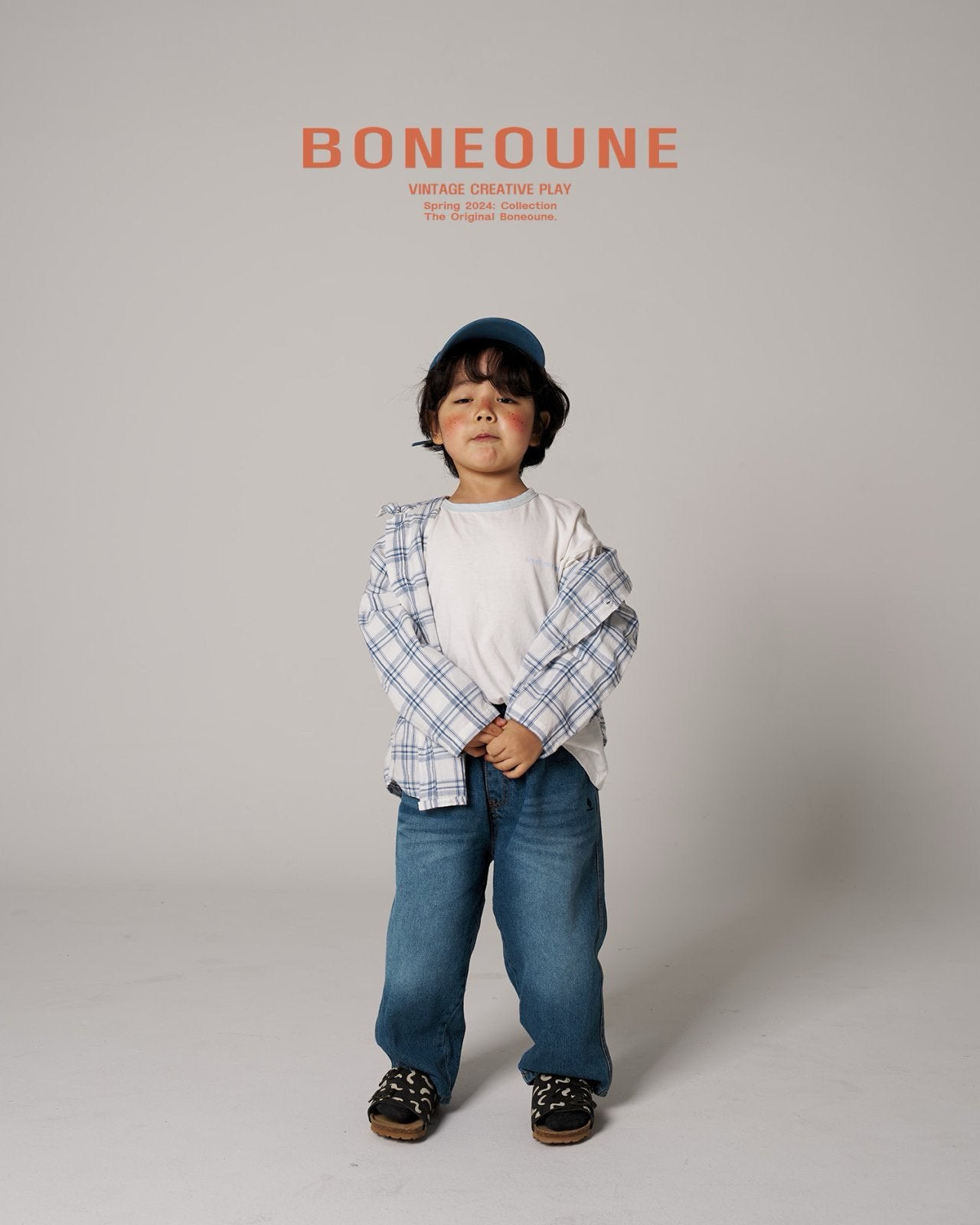 BONEOUNE 春のデニムパンツ☆即納☆---bn517