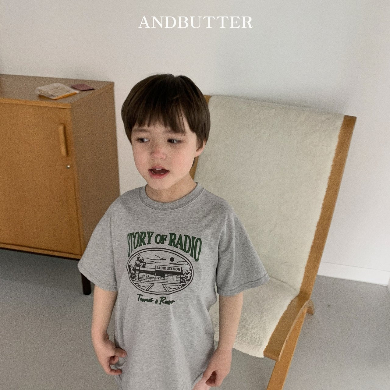 andbutter ラジオT☆即納☆---an115