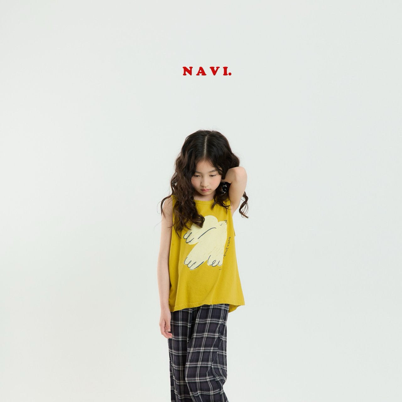 【予約】navi チェックパンツ---na067