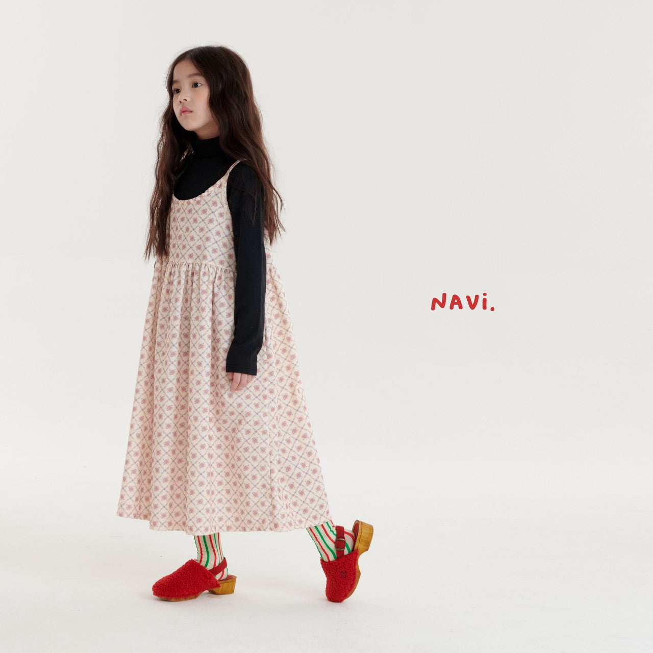 navi マイルドポーラハイネックT☆即納☆---na510