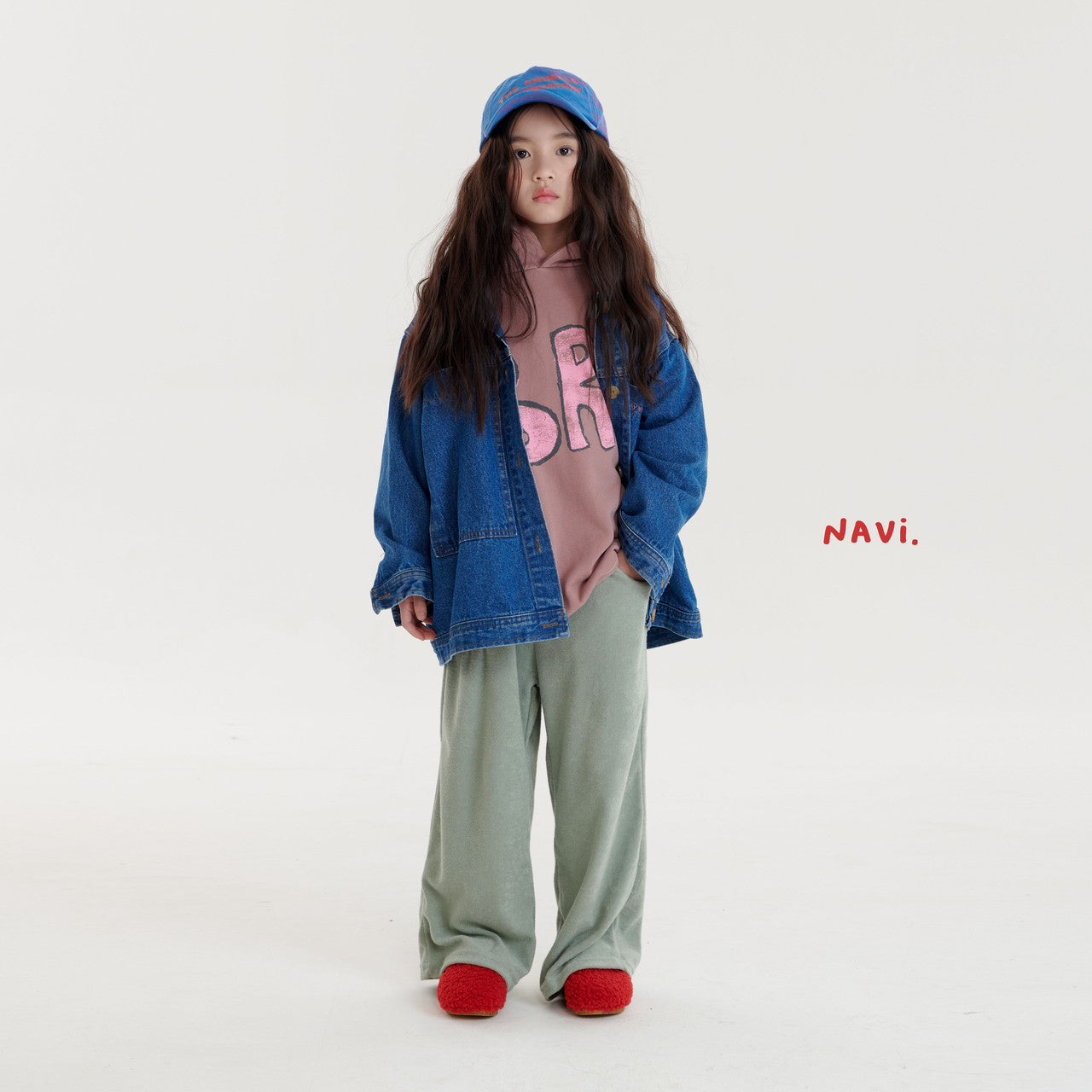 JM.JLsize/naviナナデニムジャケット☆即納☆---na522