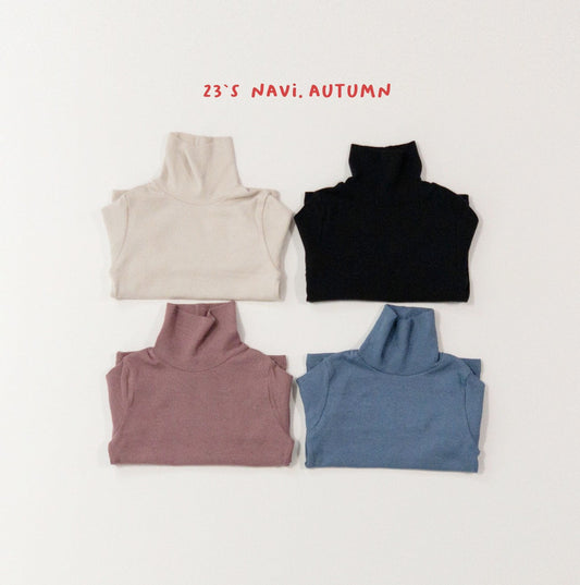 navi マイルドポーラハイネックT☆即納☆---na510