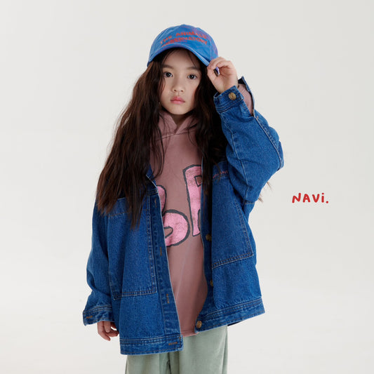JM.JLsize/naviナナデニムジャケット☆即納☆---na522