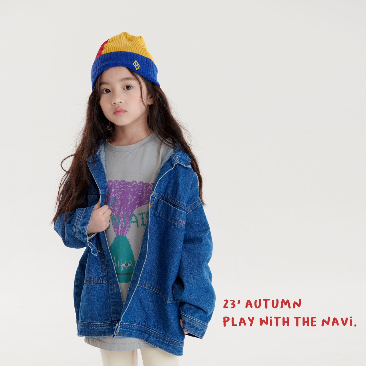 JM.JLsize/naviナナデニムジャケット☆即納☆---na522
