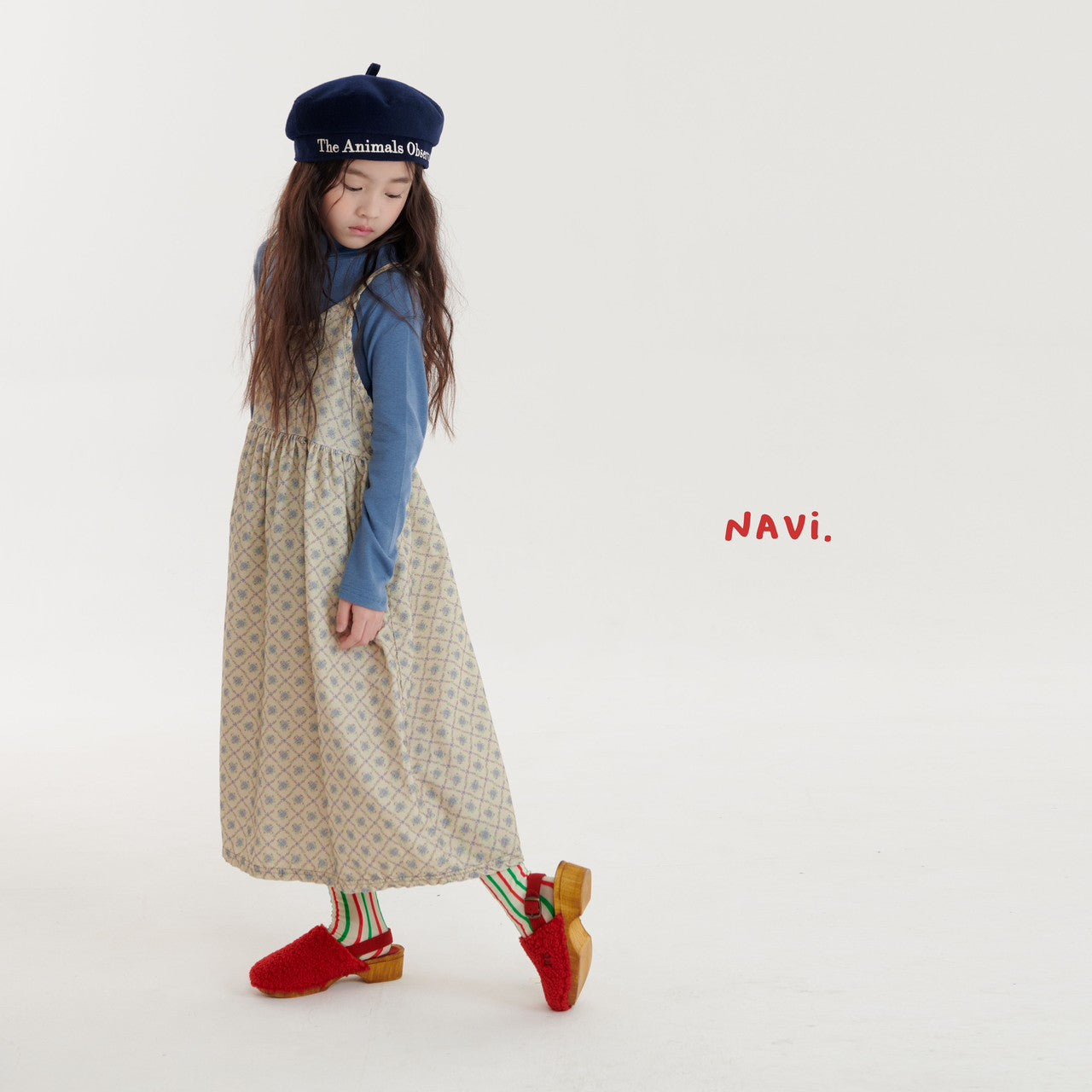 navi マイルドポーラハイネックT☆即納☆---na510
