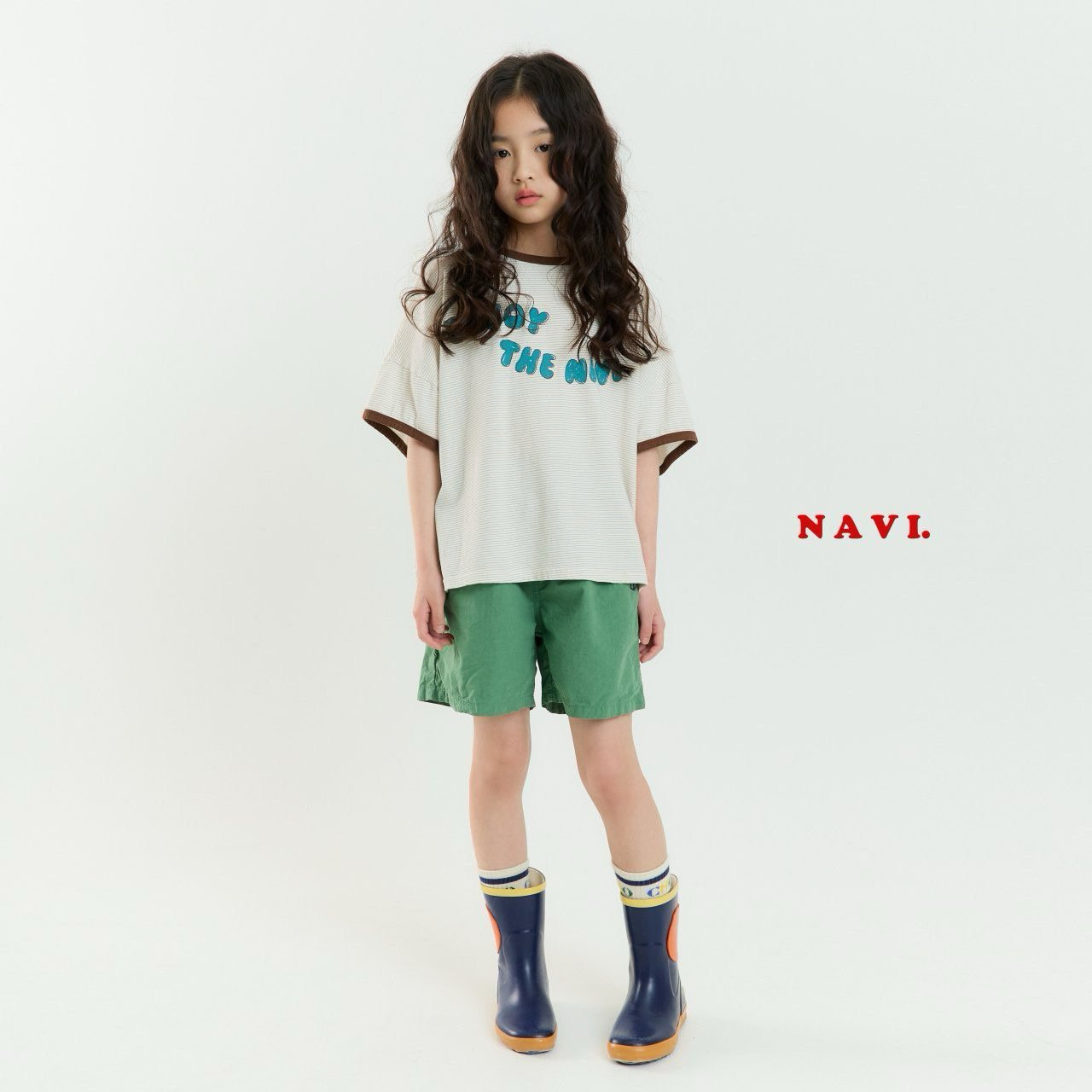 【予約】navi ジョイフルTシャツ---na065
