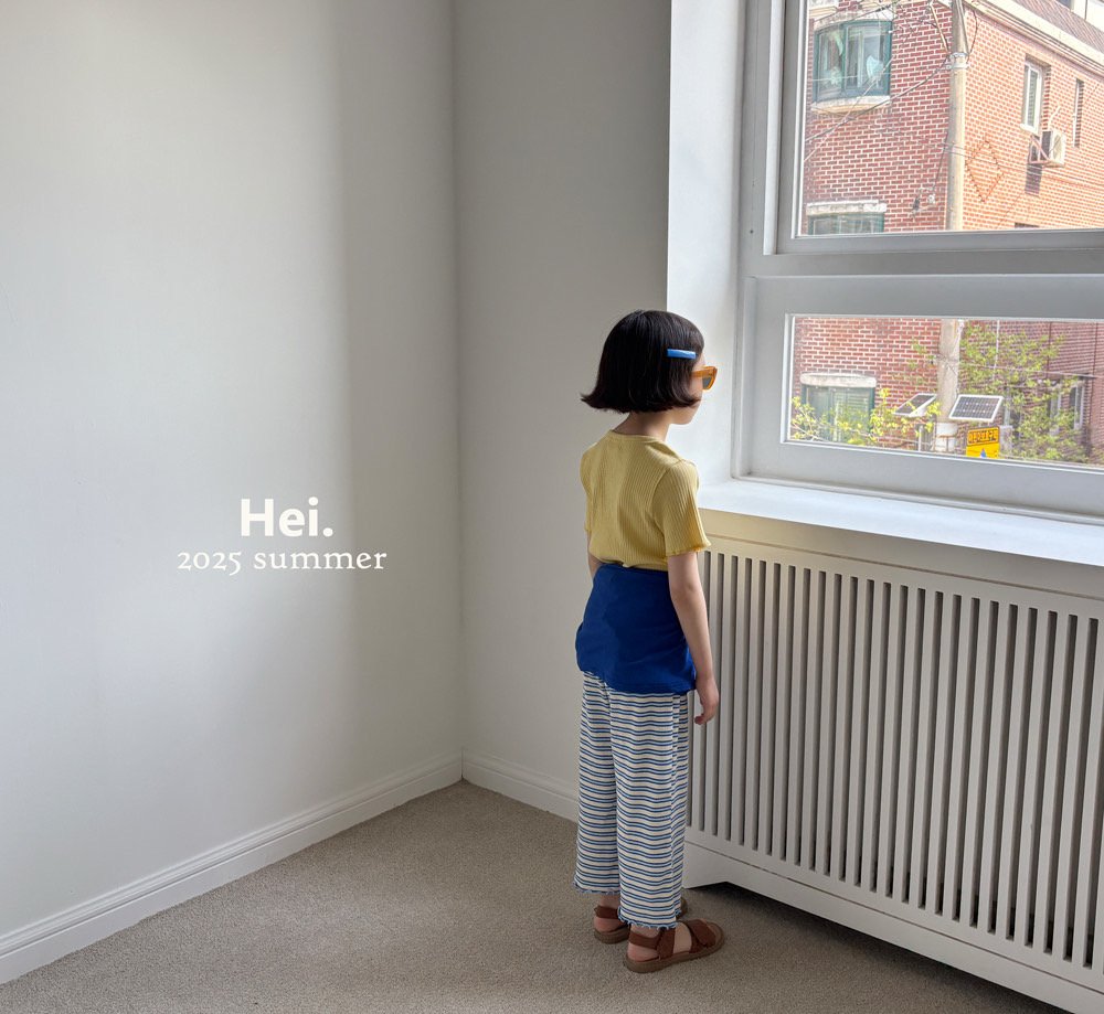 【予約】Hei. ボーダーパンツ---hi018