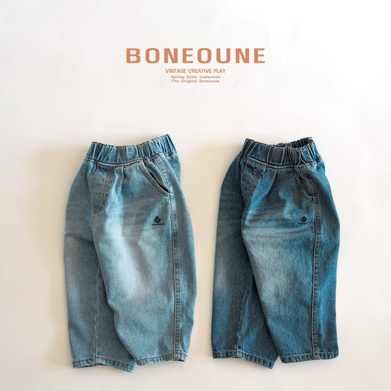 BONEOUNE 春のデニムパンツ☆即納☆---bn517