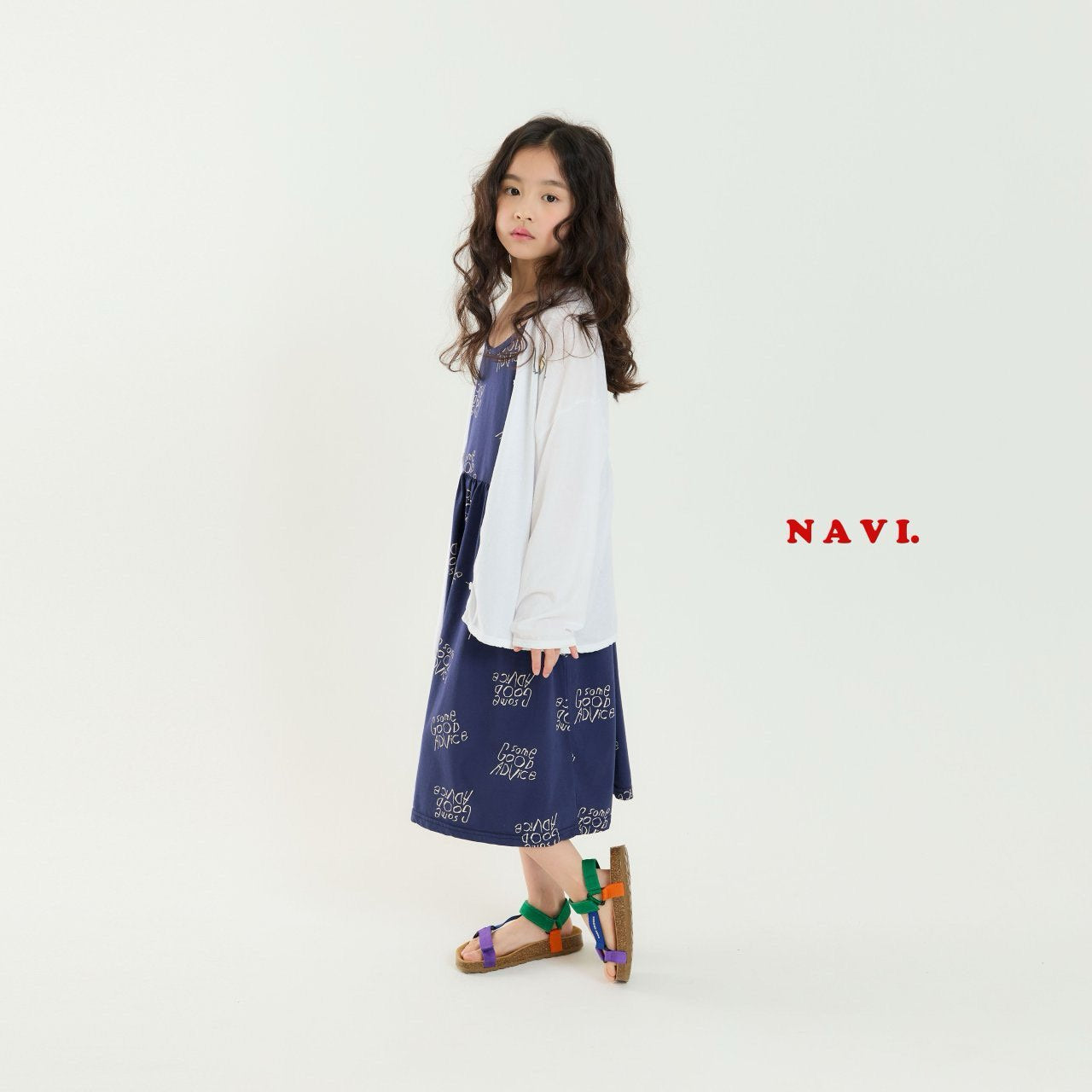 【予約】navi フォントワンピース---na051