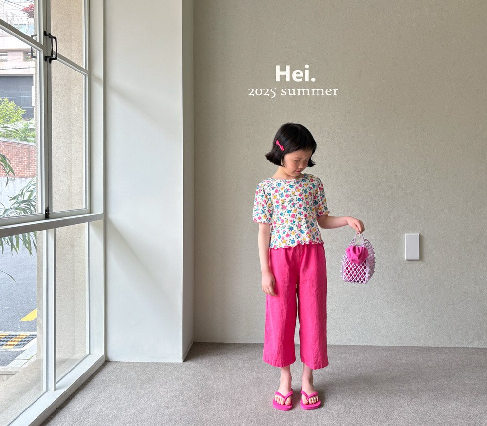 【予約】Hei. リネンカラーパンツ---hi003