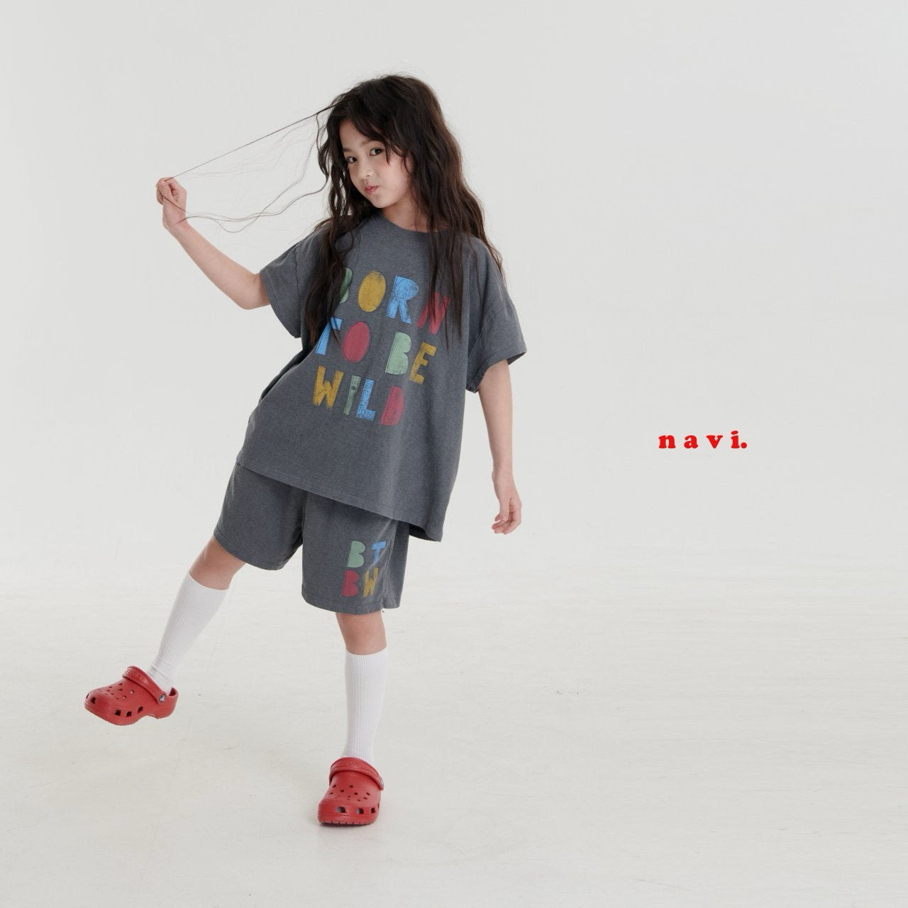 navi ワイルドTシャツ☆即納☆---na821
