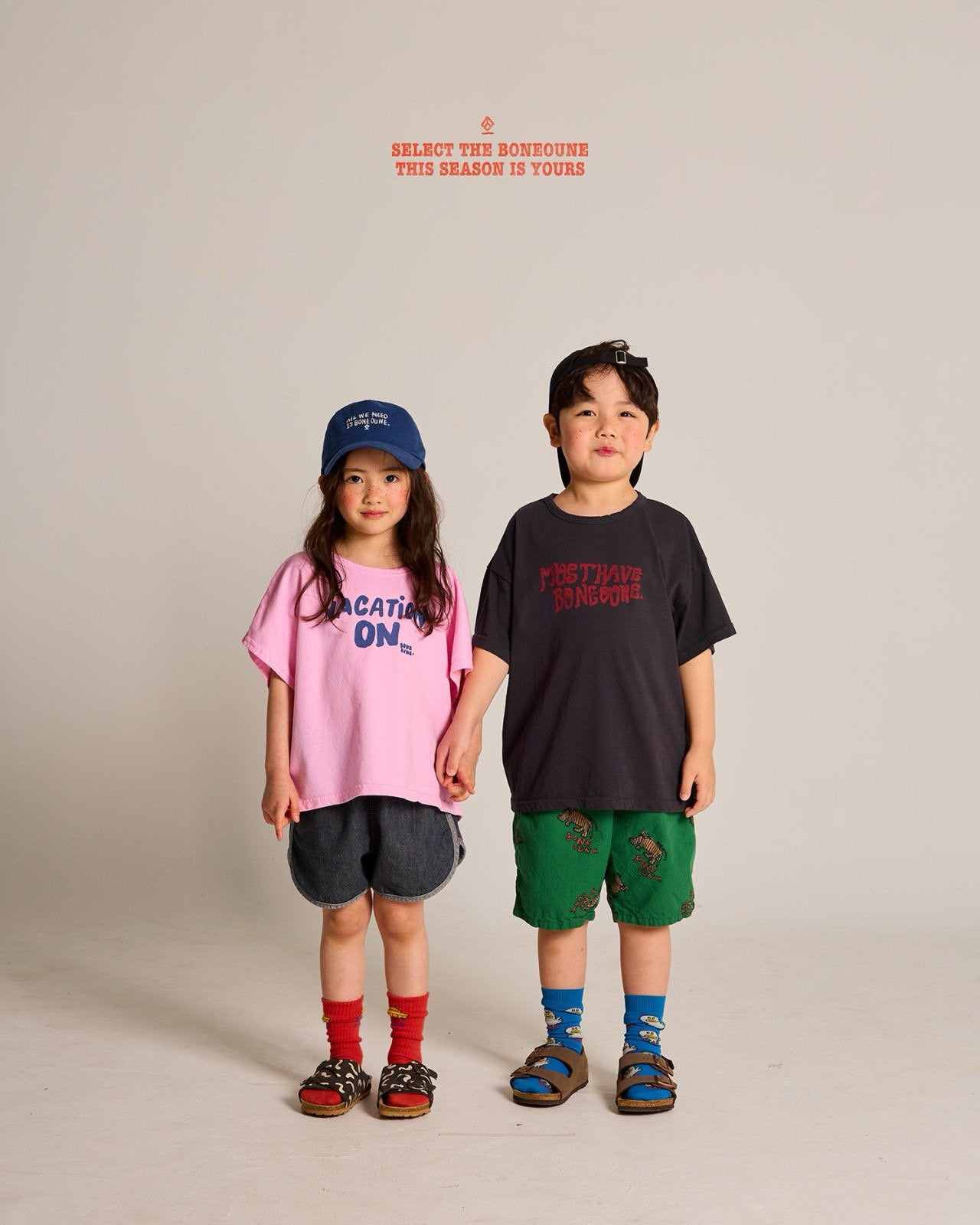 【予約】BONEOUNE ハッピーショートデニム---bn013