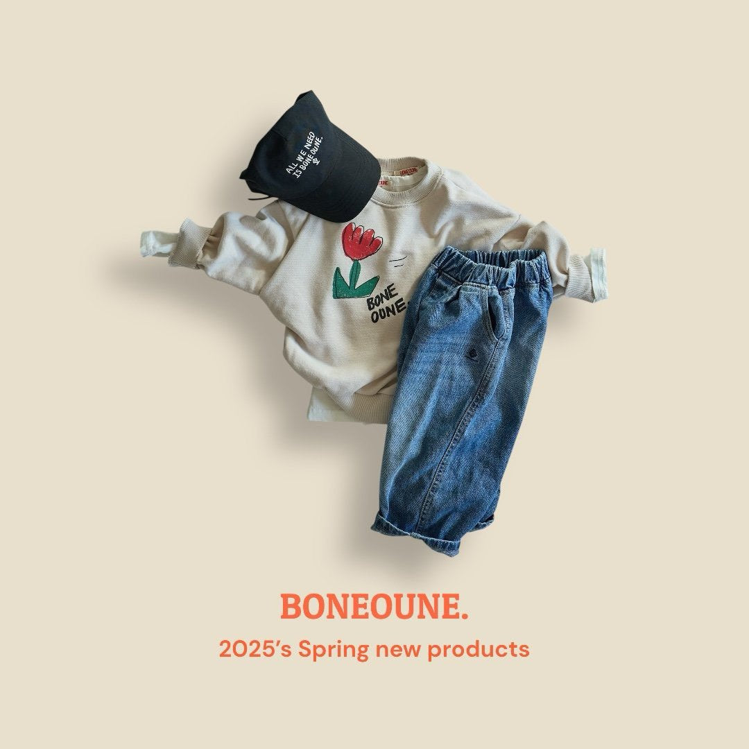 BONEOUNE フラワープリントmtm☆即納☆---bn917