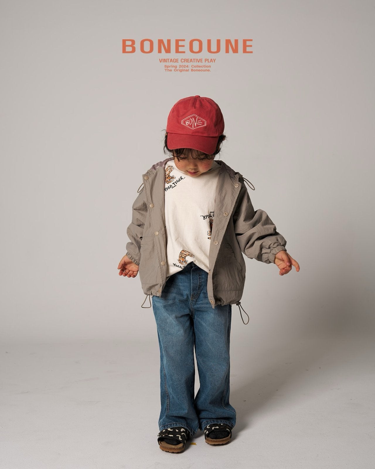 BONEOUNE ヨガタイガーシングルT☆即納☆---bn522