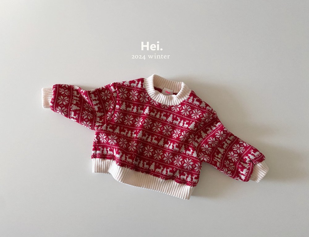 Hei クリスマススニット☆即納☆---hi852