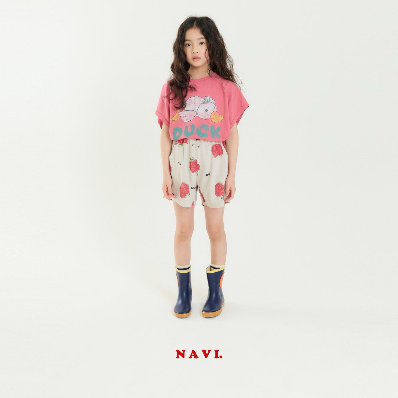【予約】navi ダックTシャツ---na033