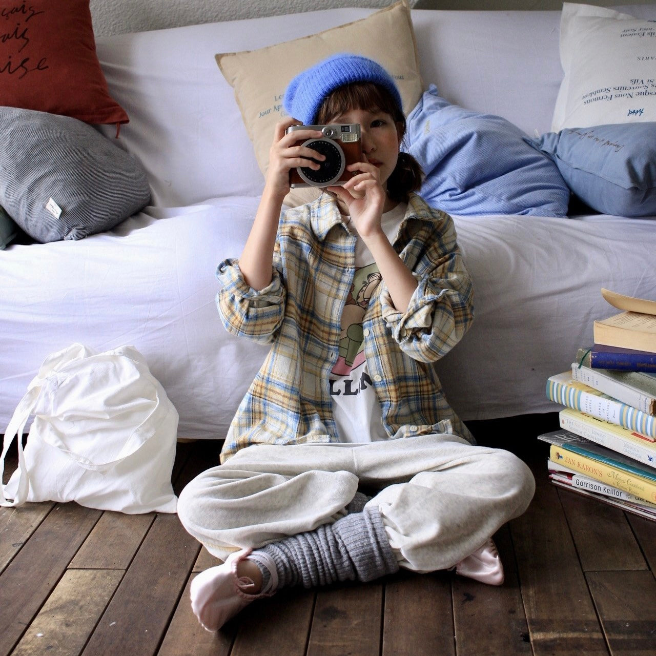 ramijini セプテンバーチェックシャツ☆即納☆---rj512