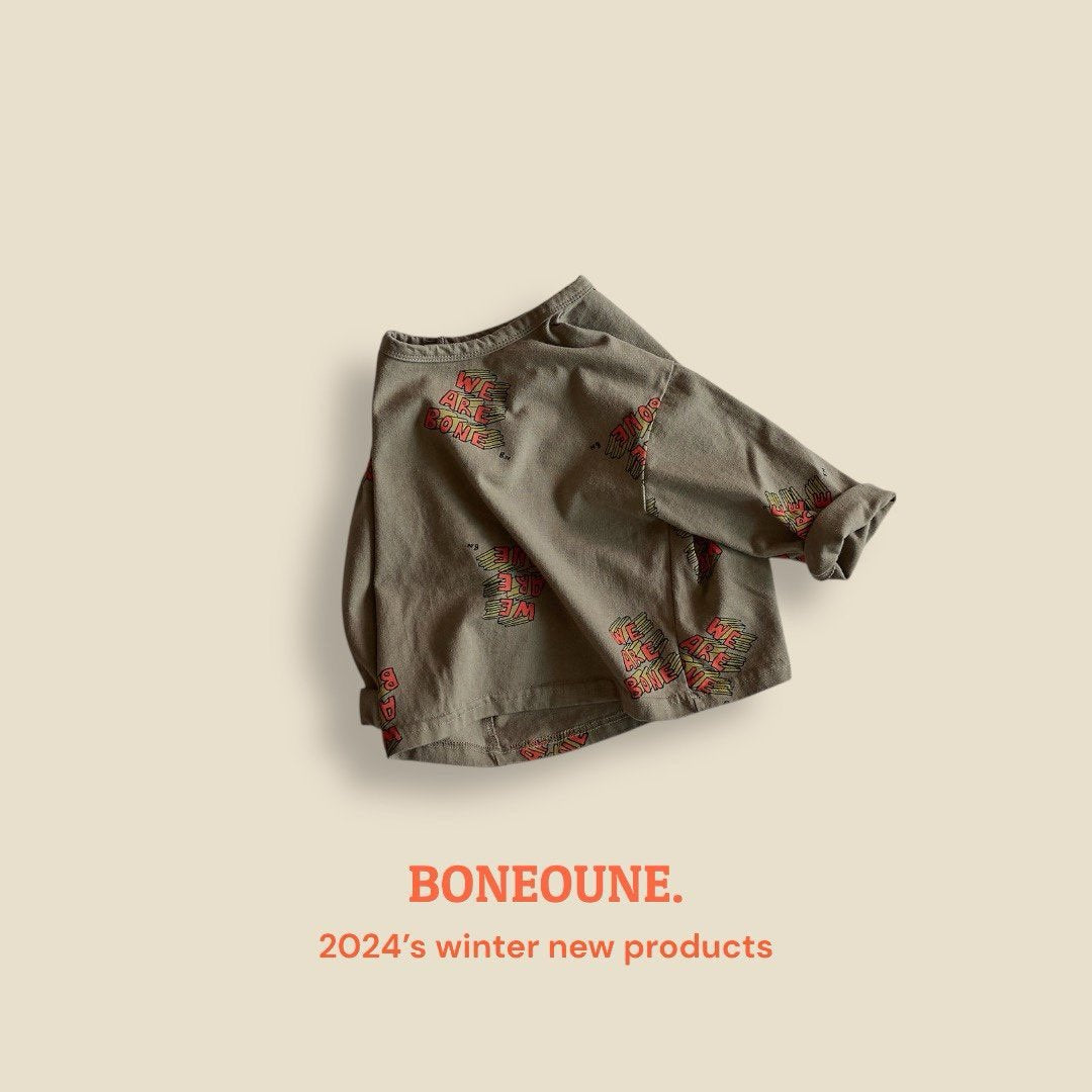 BONEOUNE ボネピーチ加工Tシャツ☆即納☆---bn812