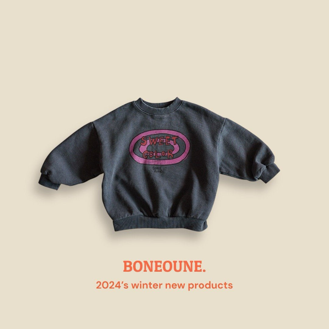 BONEOUNE スウィートカラー裏起毛mtm☆即納☆---bn806