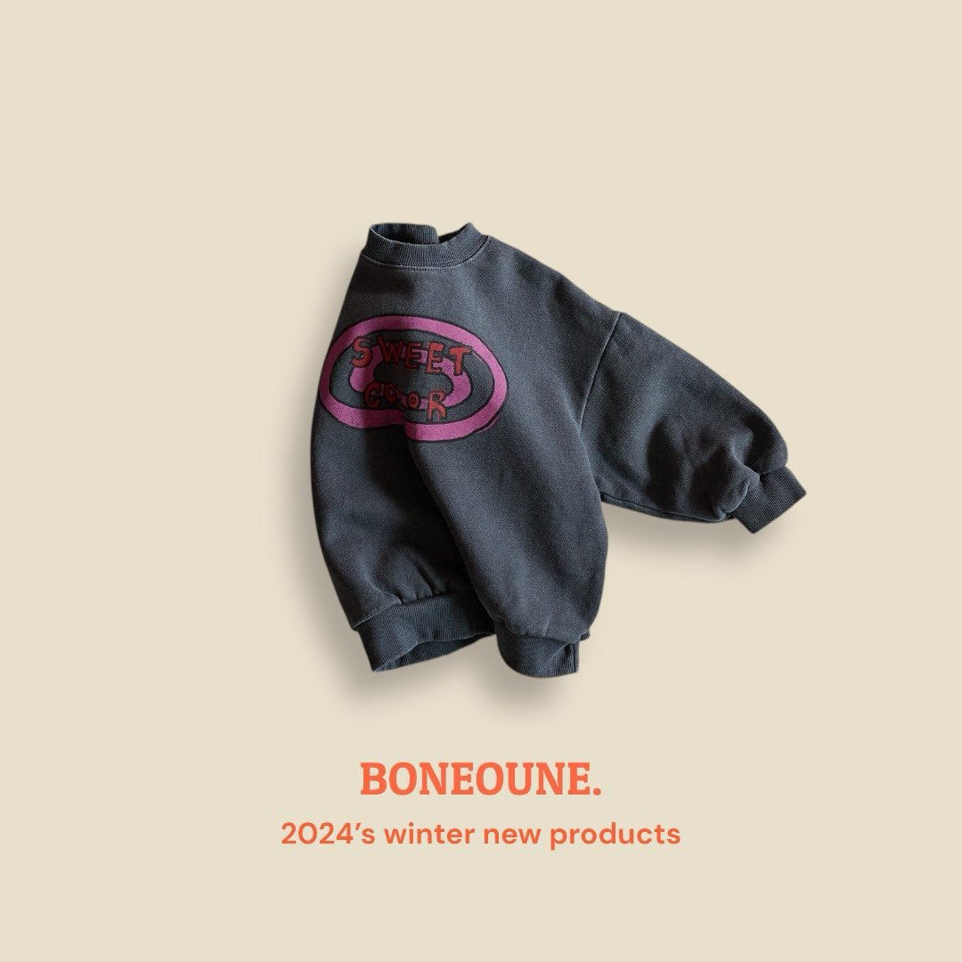BONEOUNE スウィートカラー裏起毛mtm☆即納☆---bn806