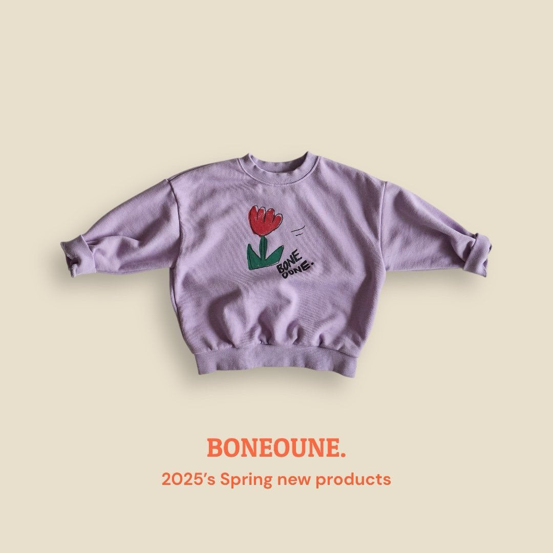 BONEOUNE フラワープリントmtm☆即納☆---bn917