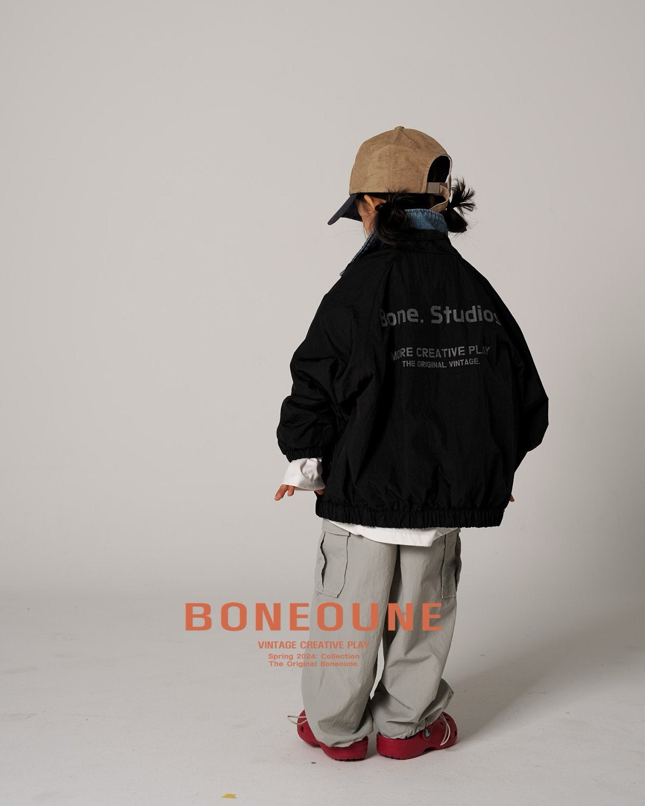 BONEOUNE デニムベスト---bn505