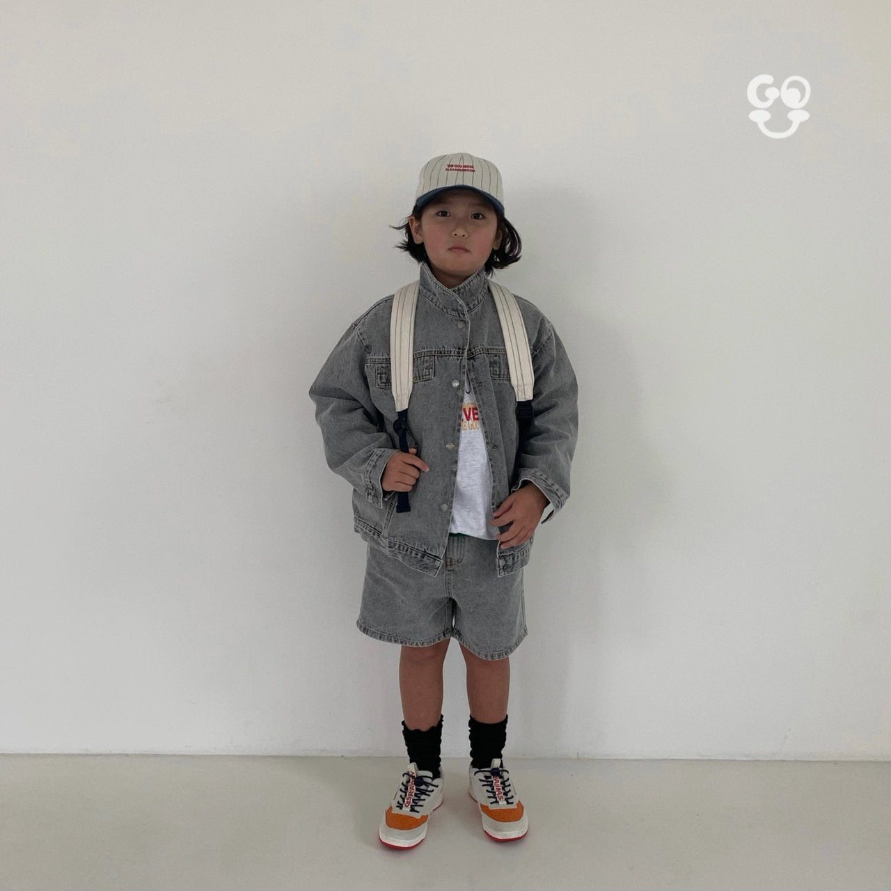 GO.U-GOUショートデニムパンツ☆即納☆---gk613