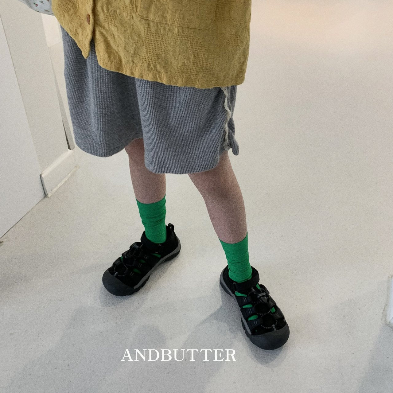 andbutter ワッフルレースパンツ☆即納☆---an121