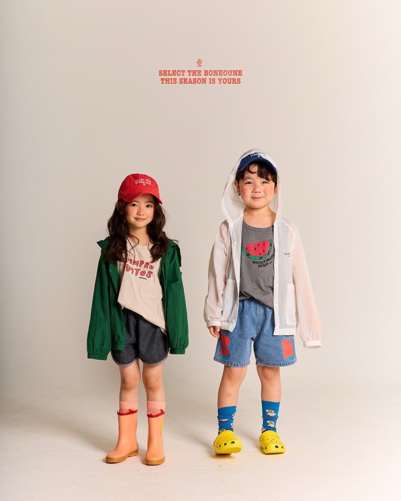【予約】BONEOUNE ハッピーショートデニム---bn013