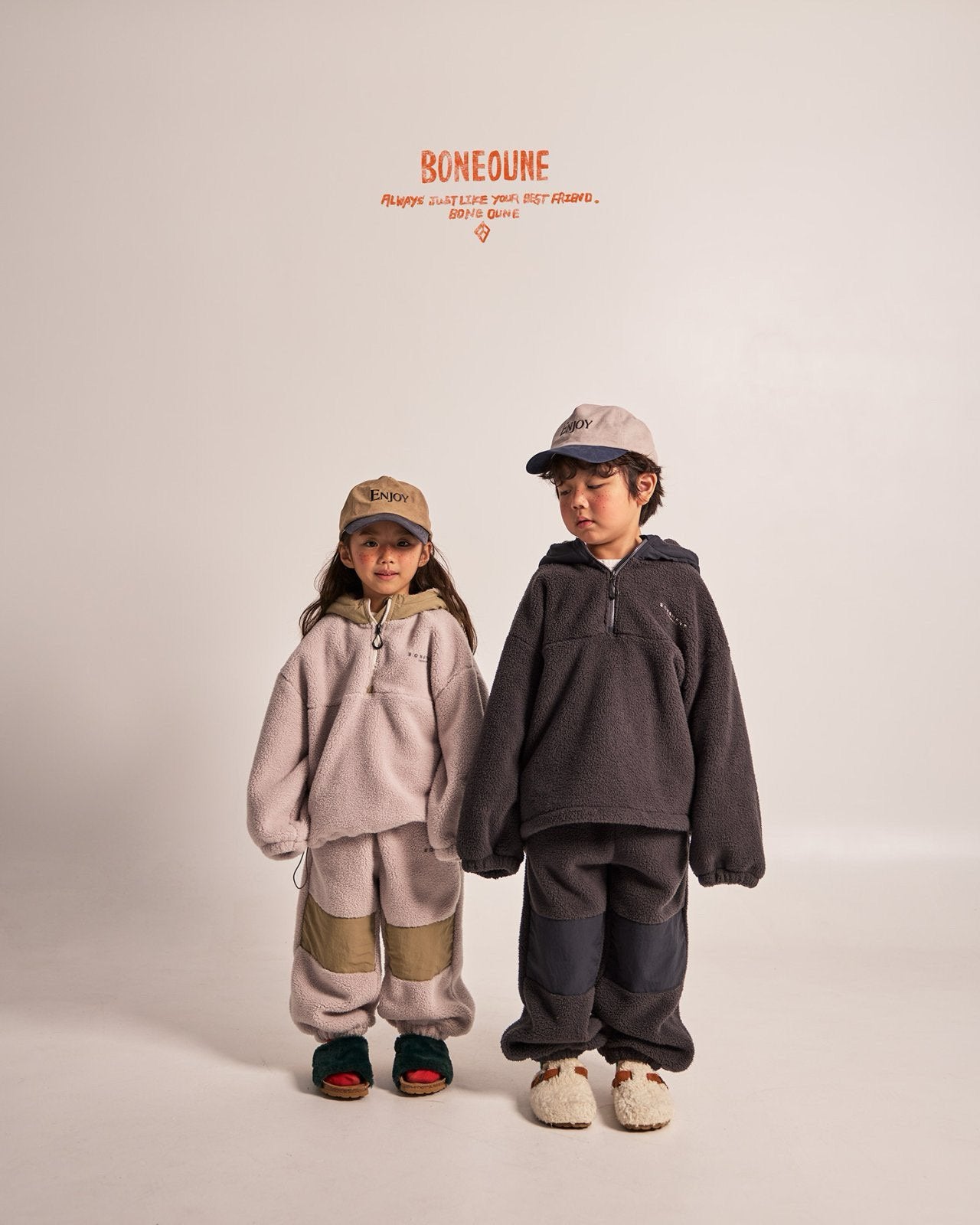 BONEOUNE メガトンウォームジョガーパンツ-☆即納☆--bn814