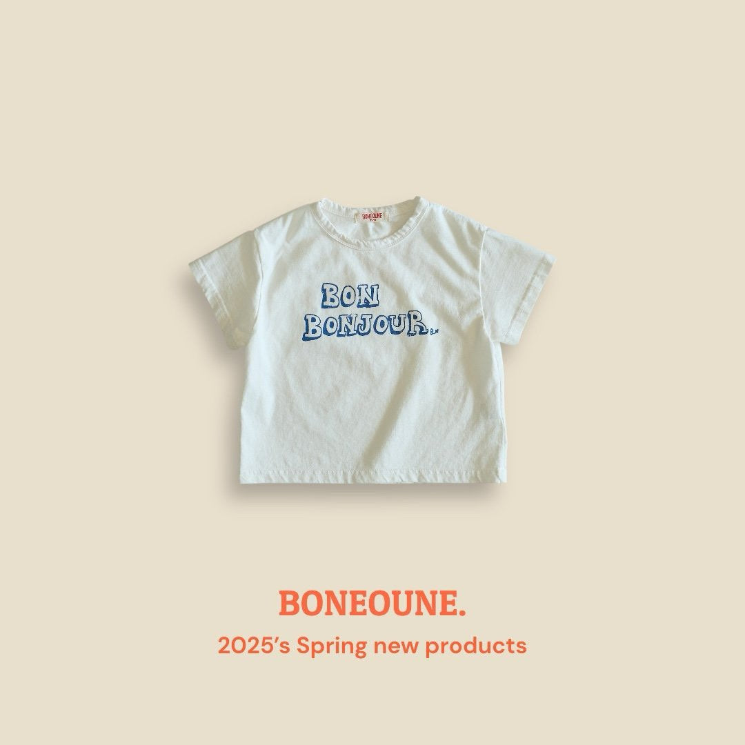 BONEOUNE ボンジュールシングル_Tシャツ☆即納☆---bn920
