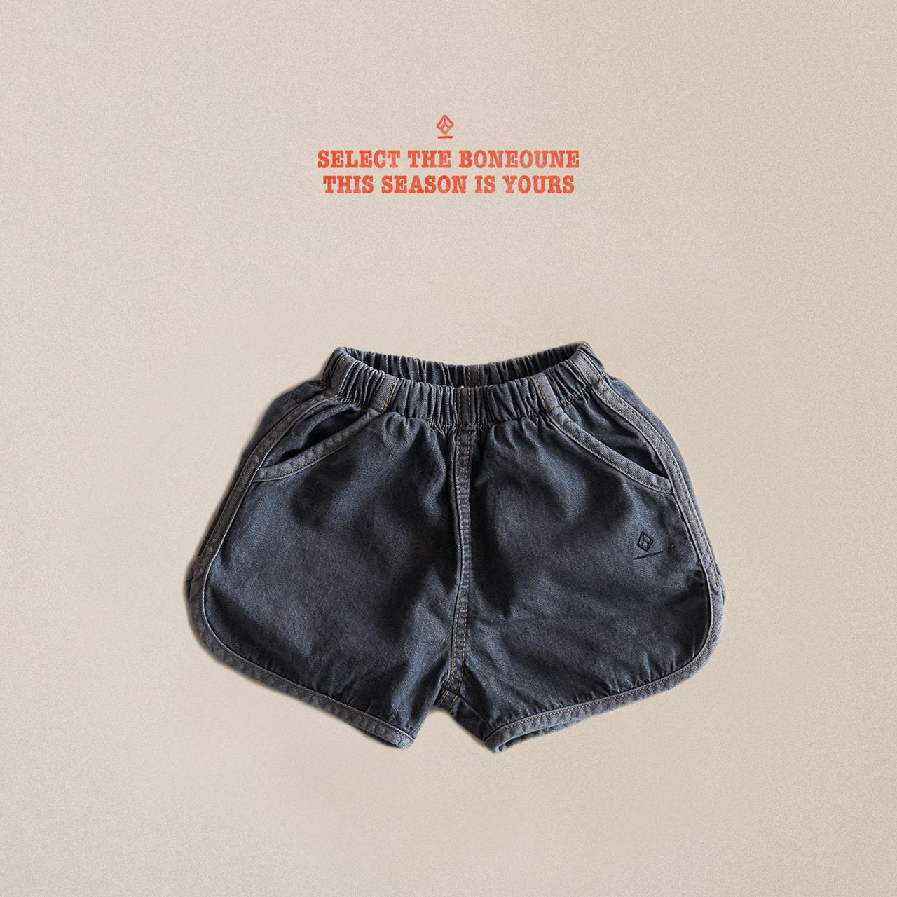 【予約】BONEOUNE ハッピーショートデニム---bn013