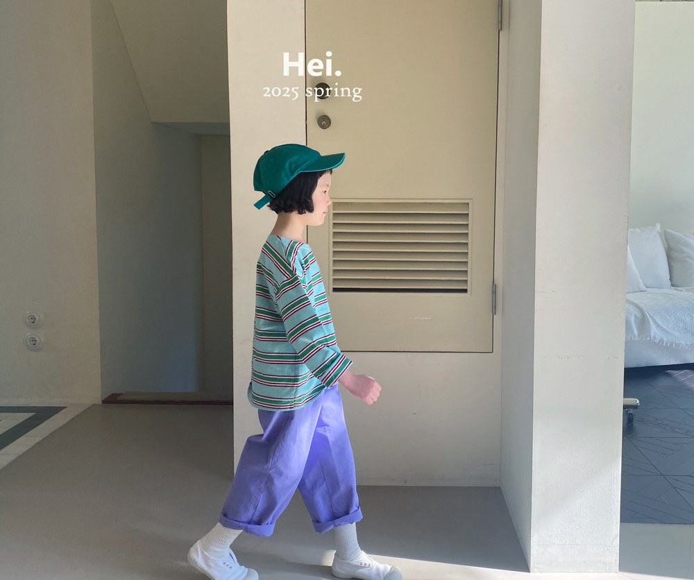 【予約】Hei.マルチボーダーTシャツ---hi901