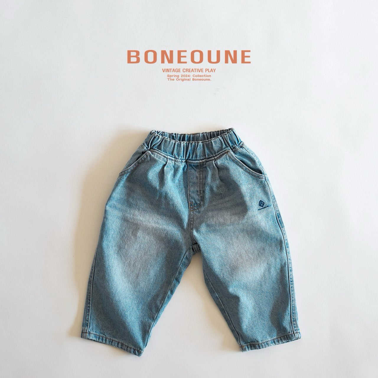 BONEOUNE 春のデニムパンツ☆即納☆---bn517