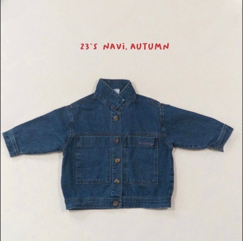 JM.JLsize/naviナナデニムジャケット☆即納☆---na522