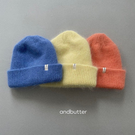 andbutterアンゴラビーニー☆即納☆---an024