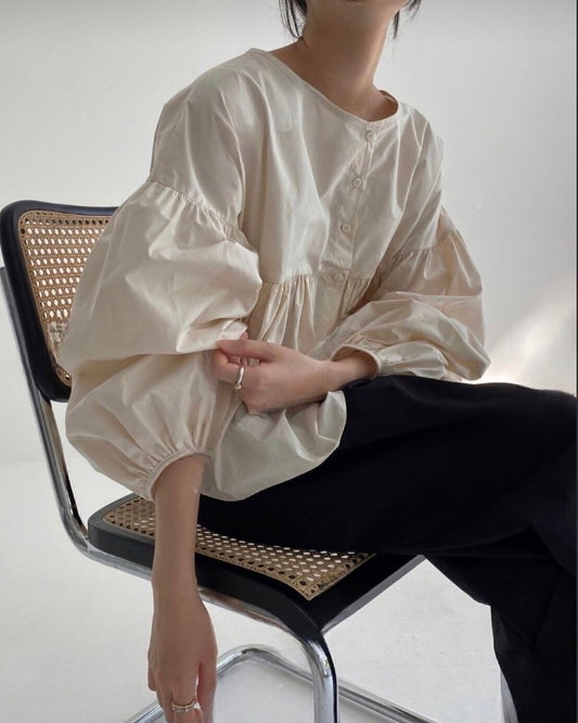 パフブラウス☆即納☆ADULT---la009